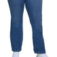 Calvin Klein Women's High Rise Bootcut Jeans Blue Size 18W