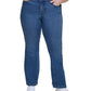 Calvin Klein Women's High Rise Bootcut Jeans Blue Size 18W