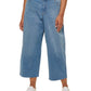Calvin Klein Women's Wide Leg Cropped Jeans Blue Size 22W