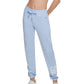 Calvin Klein Women's Fleece Mirror Logo Joggers Blue Size Large