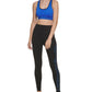 Calvin Klein Women's Medium Impact Sports Bra Blue Size Small