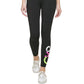 Calvin Klein Women's Colorblocked Logo 7/8 Leggings Black Size Small