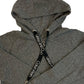 Calvin Klein Women's Cozy Relaxed Fit Fleece Logo Hoodie Gray Size Medium