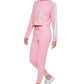 Calvin Klein Women's Outline Logo Joggers Pink Size Medium