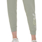 Calvin Klein Women's Ladies Performance Outline Logo Jogger Green Size Large