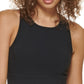 केल्विन क्लेन महिलाओं के लिए एम्ब्रेस मीडियम इम्पैक्ट स्पोर्ट्स ब्रा, काला, साइज़ स्मॉल