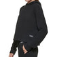 Calvin Klein Women's Waffle Hoodie Black Size X-Small