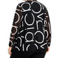 Calvin Klein Women's Split Neck Sheer Sleeve Top Black Size 2X