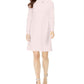 Calvin Klein Women's Bow Neck Sheath Dress Pink Size 6