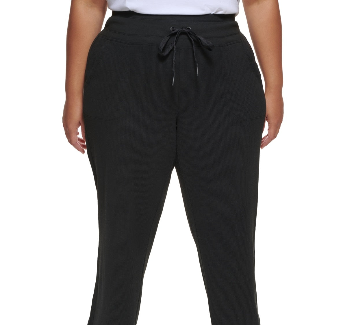 Calvin Klein Women's Thermal Pants Black Size 1X