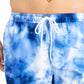 Calvin Klein Men's Tie Dye Volley Shorts Blue Size Small