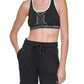 Calvin Klein Women's Slim Fit Cargo Jogger Pants Black Size Large