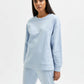 Calvin Klein Women's Fleece Sweatshirt Blue Size Large