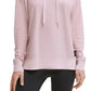 Calvin Klein Women's Funnel Neck High Low Top Pink Size Medium