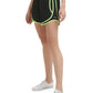 Calvin Klein Women's Perforated Shorts Black Size X-Large