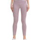 Calvin Klein Women's Metallic Print High Waist Length Leggings Pink Size Large