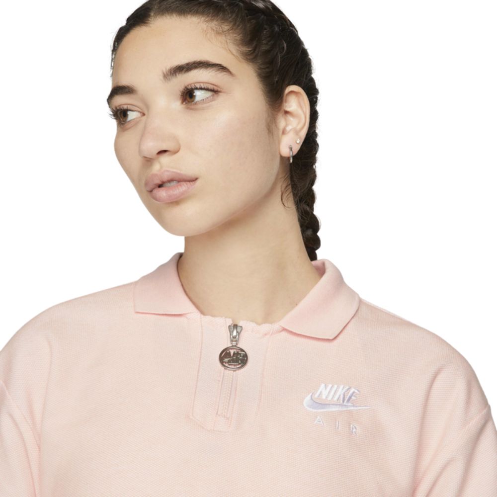 Nike Women's Atmosphere/White Air Piqué Polo Size Large