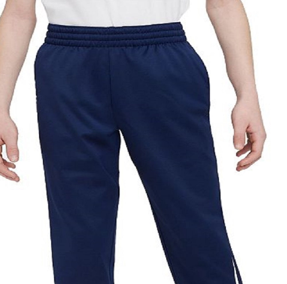 Nike Boy's Therma FIT Basketball Pants Blue Size Medium
