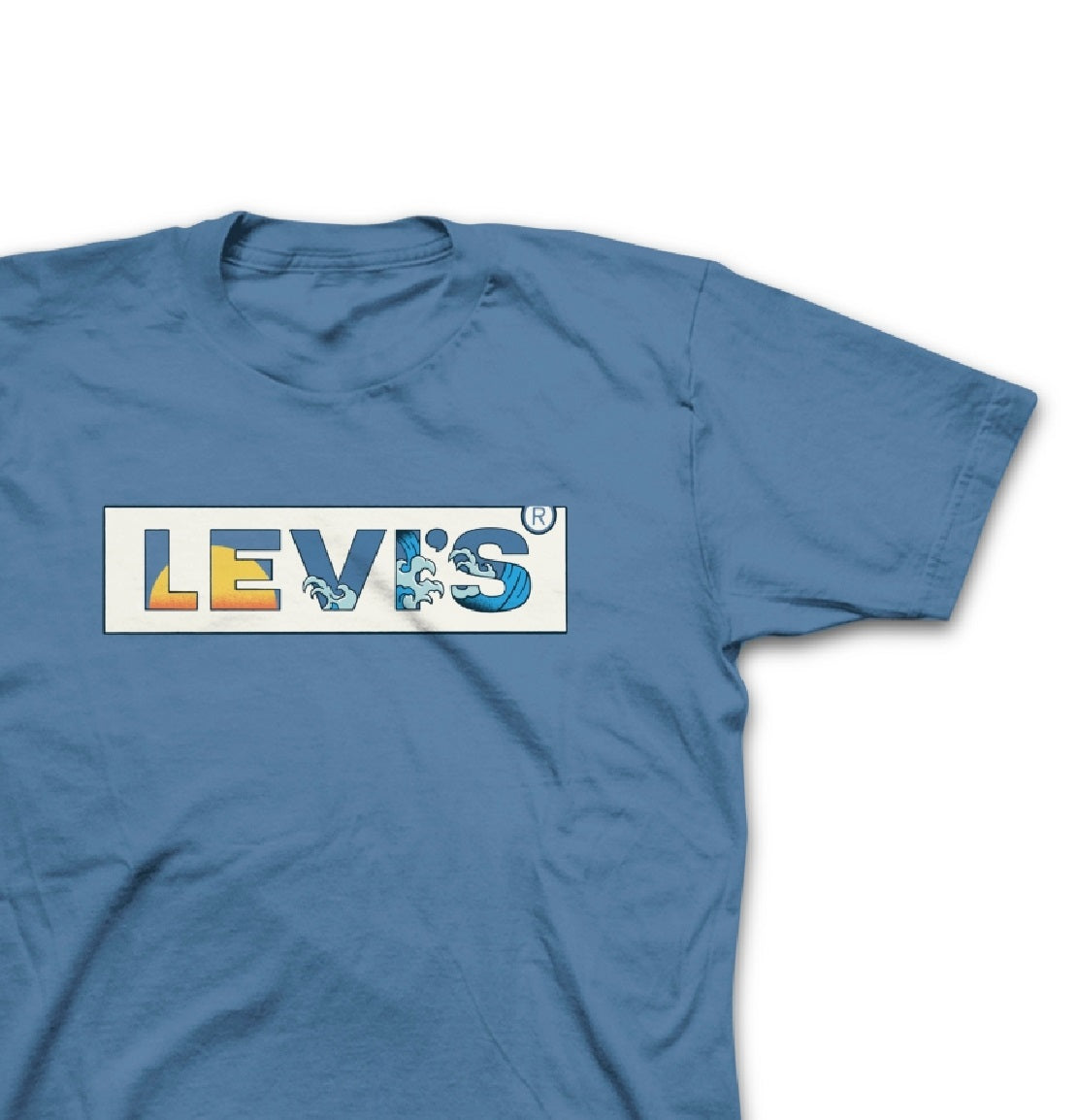 Levi's Men's Crest T-Shirt Blue Size X-Large