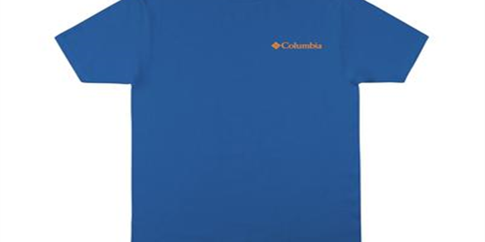Columbia Men's Keller Graphic T-Shirt Blue Size Small