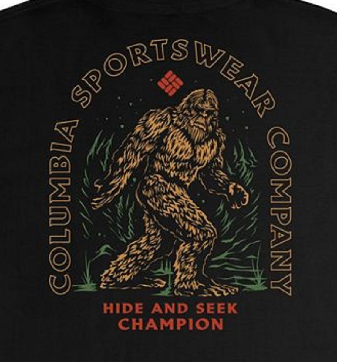 Columbia Men's Caliberg Graphic Short Sleeve T-Shirt Black Size X-Large
