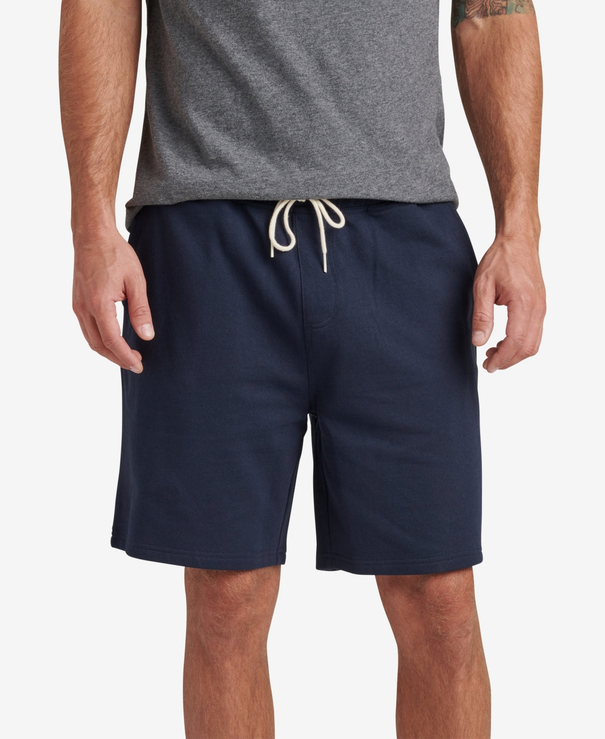 Reef Men's Wade Fleece Shorts Blue Size Small