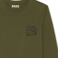 Bass Outdoor Men's Alpha Long Sleeve Graphic T-Shirt Green Size Large