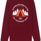 Bass Outdoor Men's Tent Graphic Long Sleeve T-Shirt Red Size Medium