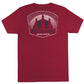 Columbia Men's Fade Graphic T-Shirt Red Size Small