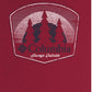 Columbia Men's Fade Graphic T-Shirt Red Size Small