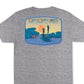 Columbia Men's Graphic Short Sleeves T-Shirt Gray Size Small