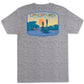 Columbia Men's Graphic Short Sleeves T-Shirt Gray Size Small