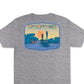 Columbia Men's Graphic Short Sleeves T-Shirt Gray Size Large