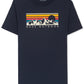 Bass Outdoor Men's Boxed Mountain Graphic T-Shirt Blue Size -2XL