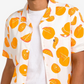 Junk Food Men's Herber Camp Shirt White Size Small