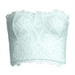 Free People Women's Adella Lace Corset Bra Top Blue Size Medium
