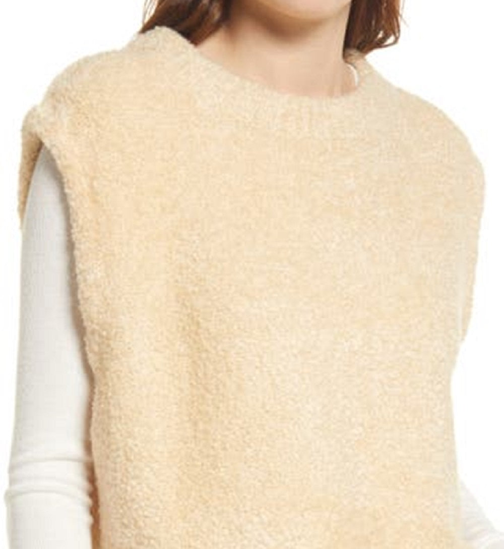 Free People Women's Margot Sweater Vest Brown Size Small