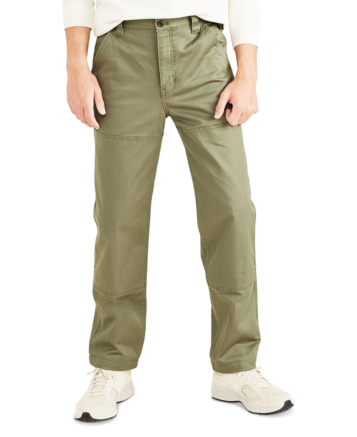 Dockers Men's Straight Fit Smart 360 Tech Stretch Utility Pants Green Size 36X32