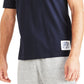 Dockers Men's Regular Fit Rugby Shirt Blue Size Small