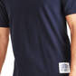 Dockers Men's Regular-Fit Rugby Shirt Blue Size M