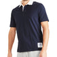 Dockers Men's Regular-Fit Rugby Shirt Blue Size XL