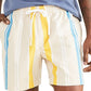 Dockers Men's Playa Straight Fit Stretch Drawstring Shorts Brown Size XX-Large