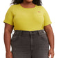 Levi's Women's Short Sleeve Honey T-Shirt Green Size 2X