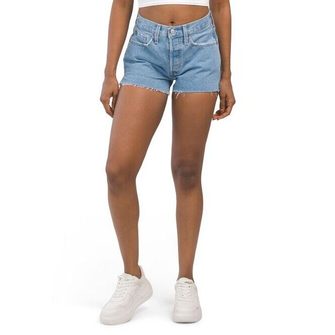 levis-mens-ojai-light-stone-501-original-cutoff-denim-shorts-size-34