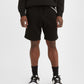 Levi's Men's Seasonal Relaxed Fit Elastic Waistband Sweatshorts Black Size XX-Large