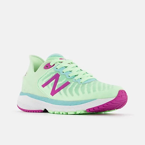New Balance Kid'S 860 V11 Running Shoes Vibrant Spring/Magenta Red Size 6.5 Big Kid Us