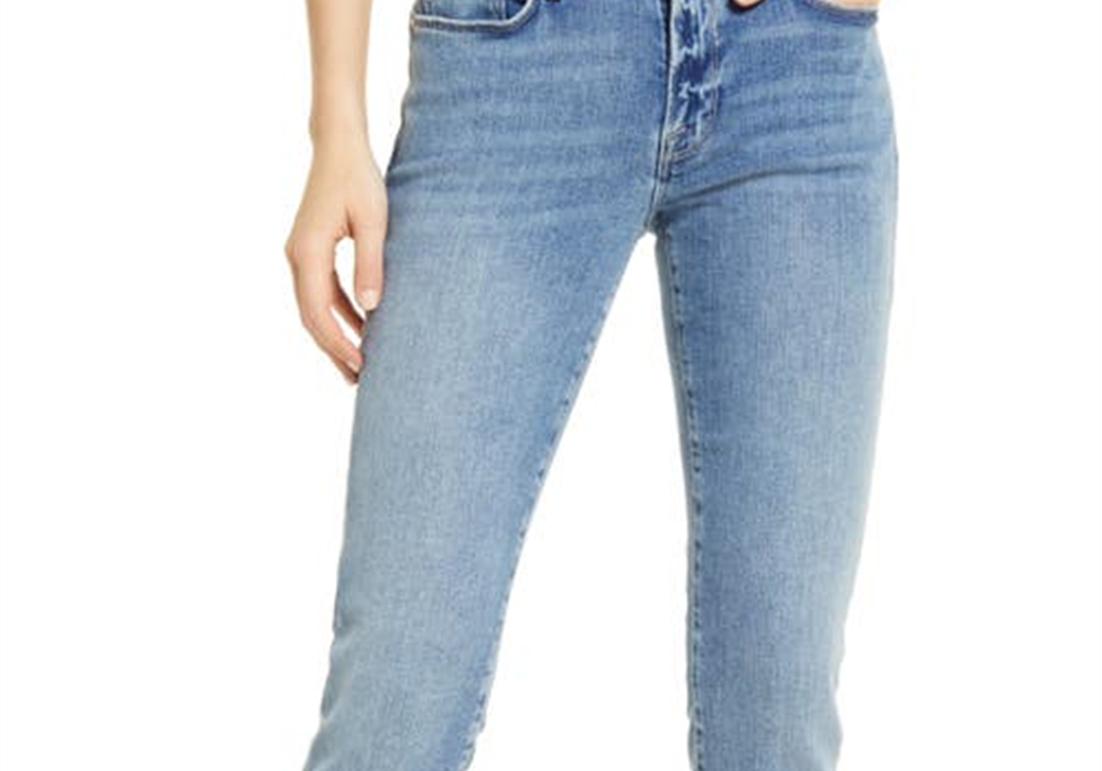 FRAME Le Garcon Ankle Slim Boyfriend Jeans in Jadite Size 30