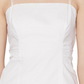 Frame Strappy Cutout Tank In Blanc Size Medium