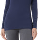 32 Degrees Women's Cozy Heat Scoop Neck Top Blue Size XX-Large