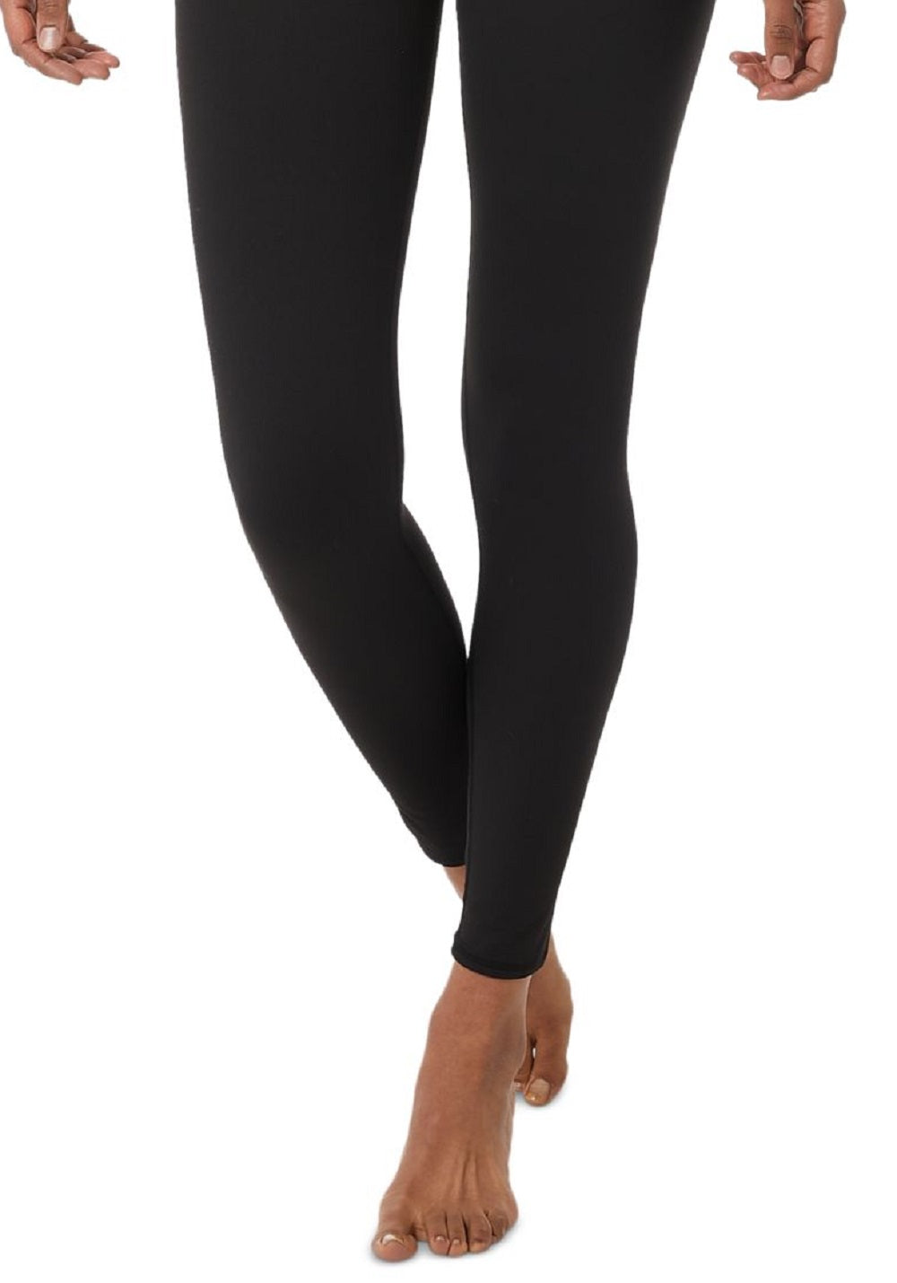 32 Degrees Women's Cozy Heat High Waisted Leggings Black Size Large